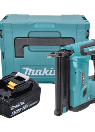 Makita DBN 500 G1J Akku Stauchkopfnagler 18 V 15-50 mm + 1x Akku 6,0 Ah + Makpac - ohne Ladegerät - Toolbrothers