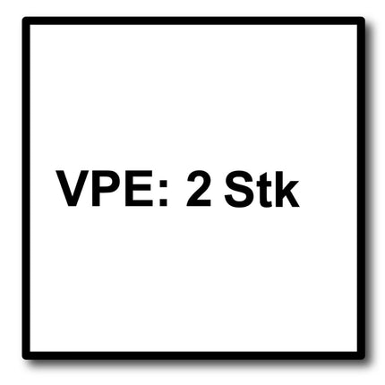 Festool HM 90/3,3/2 Plastics Laminate Stichsägeblatt 90 mm 2 Stk. ( 2x  204269 ) für Laminat- und melaminharzgebundene Platten - Toolbrothers