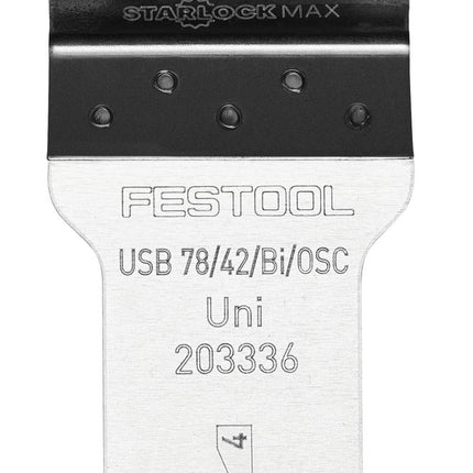 Festool USB 78/42/Bi/OSC/5 Universal Lama per sega Starlock MAX - 5 pezzi ( 203336 )