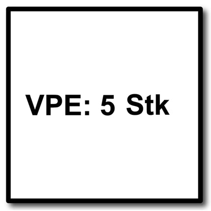 Festool HSB 50/65/J/OSC Holz-Sägeblatt 5 Stück ( 203332 ) für OSC 18