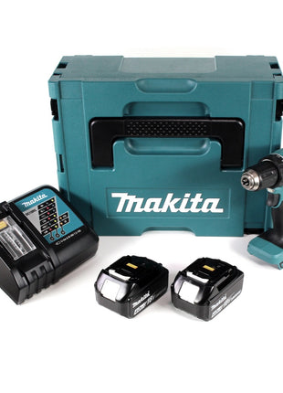 Makita DDF 485 RFJ Akku Bohrschrauber 18V 50Nm im Makpac + 2x 3,0 Ah Akku + Ladegerät - Toolbrothers