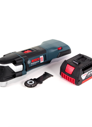 Bosch GOP 18 V-EC Professional Multi Cutter Multifunktionswerkzeug OIS / Starlock + 1x 6,0 Ah Akku - ohne Ladegerät - Toolbrothers