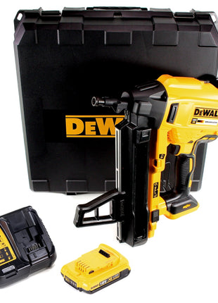 DeWalt DCN 890 D1 Akku Nagler 18 V Li-Ion Brushless im Koffer + 1 x 2,0 Ah Akku + Ladegerät - Toolbrothers