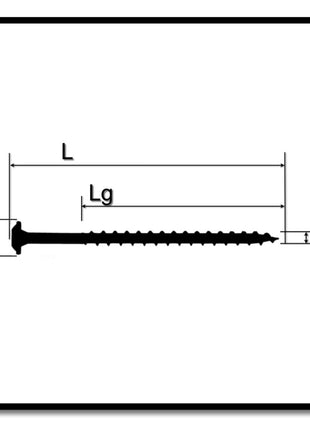 SPAX HI.FORCE Tellerkopfschraube 6,0 x 80 mm 500 Stk. ( 5x 0251010600805 ) Vollgewinde Torx T-STAR plus T30 4CUT WIROX - Toolbrothers