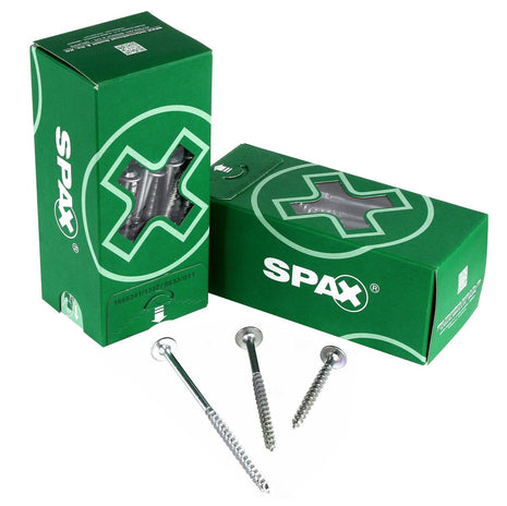 SPAX HI.FORCE Tellerkopfschraube 8,0 x 240 mm 250 Stk. ( 5x 0251010802405 ) Teilgewinde Torx T-STAR plus T40 4CUT WIROX - Toolbrothers