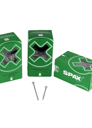 SPAX Tellerkopfschraube flach 5,0 x 107 mm 750 Stk. ( 5x 0251010501075 ) Teilgewinde Torx T-STAR plus T20 4Cut WIROX - Toolbrothers