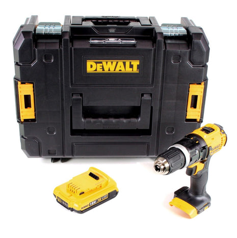 DeWalt DCD 785 Akku Schlagbohrschrauber 18V 60Nm + 1x Akku 2,0Ah im TSTAK II Werkzeugkoffer - Toolbrothers