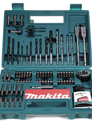 DeWalt DCD 785 D2 Akku Schlagbohrschrauber 18V 60Nm + 2x Akkus 2,0Ah + Ladegerät + Makita Bit & Bohrer-Set im TSTAK Koffer - Toolbrothers