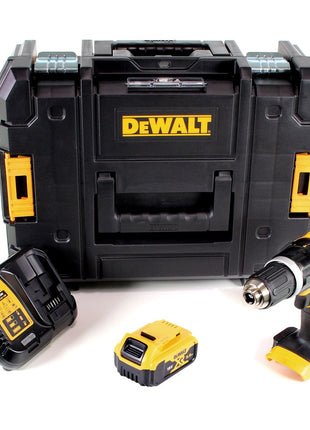 DeWalt DCD 785 P1 Akku Schlagbohrschrauber 18V 60Nm + 1x Akku 5,0 Ah + Ladegerät im TSTAK Koffer - Toolbrothers