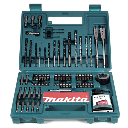 DeWalt DCD 785 P2 Akku Schlagbohrschrauber 18V 60Nm + 2x Akku 5,0 Ah + Ladegerät + Makita Bit & Bohrer-Set im TSTAK Koffer - Toolbrothers