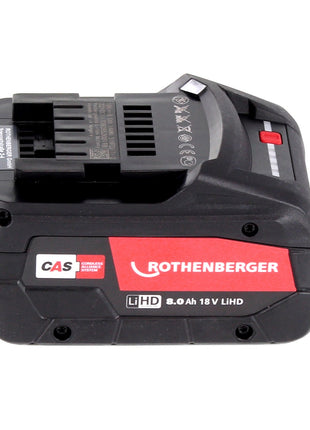 Rothenberger RO BP18/8 Li-HD Akkus - 18 V / 8,0 Ah 2 x ( 1000002549 ) - Toolbrothers