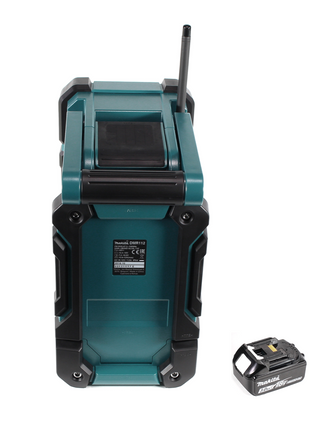 Makita DMR 112 F1 Akku Baustellen Radio 7,2 - 18V Bluetooth DAB+ + 1x 3,0Ah Akku - ohne Ladegerät - Toolbrothers