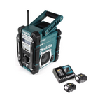 Makita DMR 112 RF Akku Baustellen Radio 7,2 - 18V Bluetooth DAB+ + 2x 3,0Ah Akku + Ladegerät - Toolbrothers