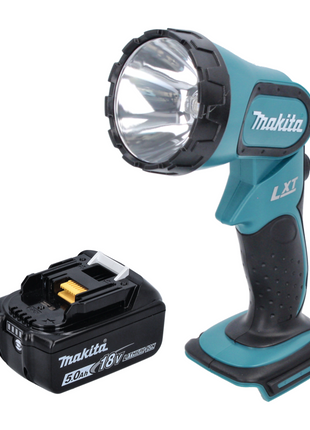 Makita DML 185 T1 Akku Lampe / Handleuchte 18 V + 1x Akku 5,0 Ah - ohne Ladegerät - Toolbrothers