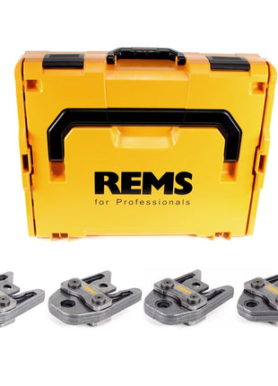 REMS Presszangen Set M15-18-22-28 im Systemkoffer L-Boxx ( 571165 R  ) - Toolbrothers