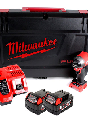 Milwaukee M18 FID2-502X FUEL Akku Schlagschrauber ( 4933464088 ) 18 V Li-Ion + 2x 5,0 Ah Akku + Ladegerät + HD-Box - Toolbrothers