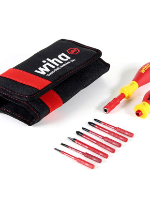 Wiha slimVario Schraubendreher und Bit Starter Set ( 2831 T902 41233 ) in Tasche VDE 1000 Volt - Toolbrothers