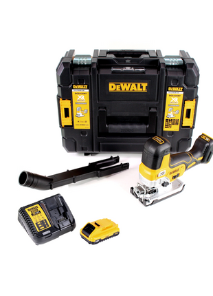 DeWalt DCS 335 L1 Akku Stichsäge 18V + 1x Akku 3,0 Ah + 1x Schnellladegerät in TSTAK - Toolbrothers