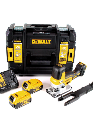 DeWalt DCS 335 P2 Akku Stichsäge 18V + 2x Akkus 5,0 Ah + 1x Schnellladegerät in TSTAK - Toolbrothers