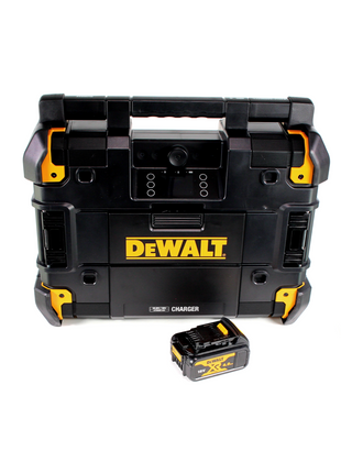 DeWalt DWST1-81078 Akku Netz Baustellenradio TSTAK DAB+ USB IP54 Bluetooth + 1x Akku 4,0Ah - Toolbrothers