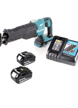 Makita DJR 360 RM Akku Reciprosäge 36V ( 2x18V ) Brushless Säbelsäge + 2x 4,0 Ah Akku + Ladegerät - Toolbrothers