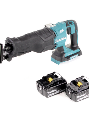 Makita DJR 360 T Akku Reciprosäge 36V ( 2x18V ) Brushless Säbelsäge + 2x 5,0 Ah Akku - ohne Ladegerät - Toolbrothers