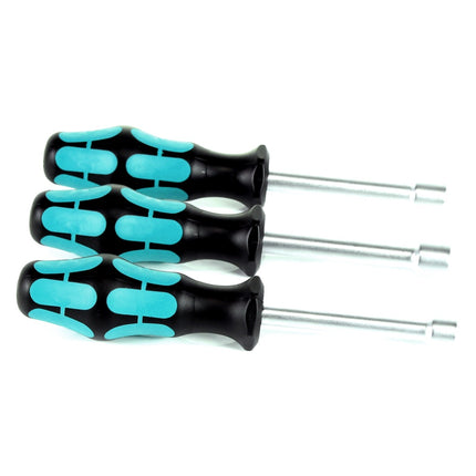 Wera 395 HO/3 Sanitär Hohlschaft Steckschlüssel 3-teiliges Set für Außensechskantschrauben ( 05134275001 ) - Toolbrothers