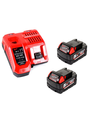 Milwaukee M18 FHIWF12-502X Akku Schlagschrauber 1/2" 18 V 1356 Nm ( 4933459696 ) + 2x Akkus 5,0 Ah + Ladegerät + HD Box - Toolbrothers