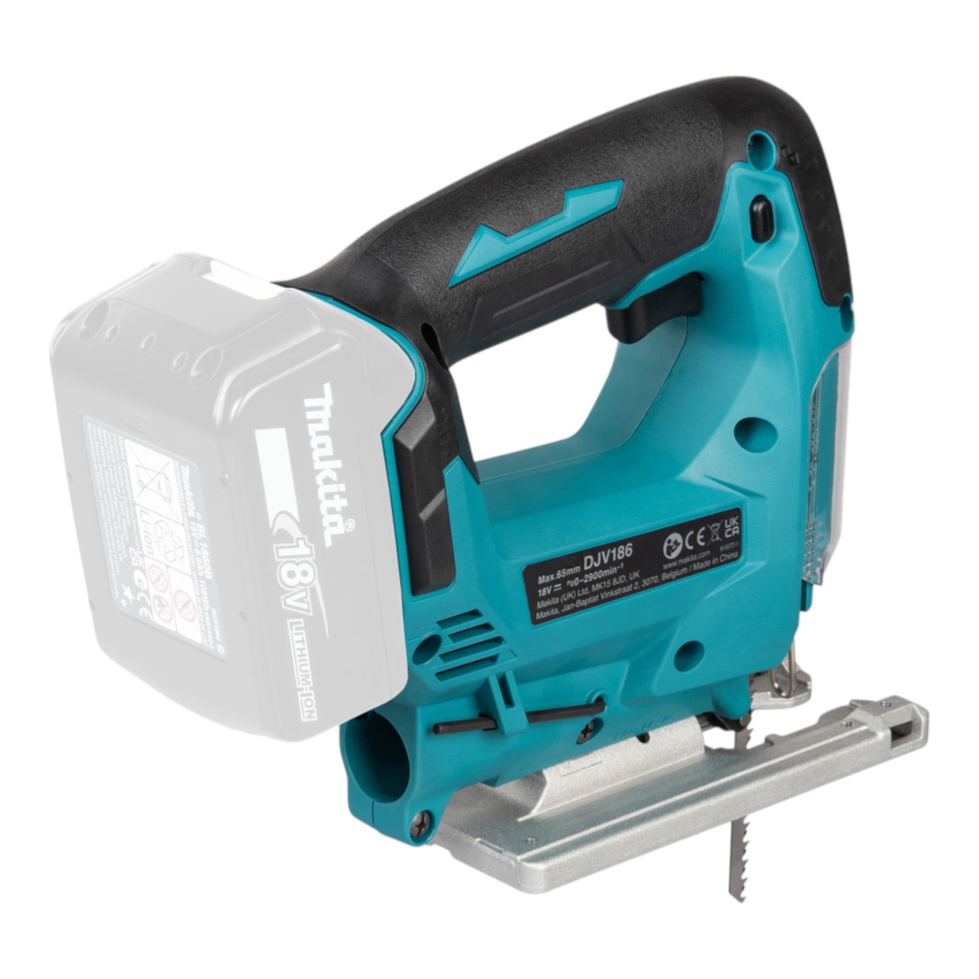 Makita DJV 186 RM Akku Pendelhubstichsaege 18 V 2x Akku 4 0 Ah Ladegeraet 3 - toolbrothers
