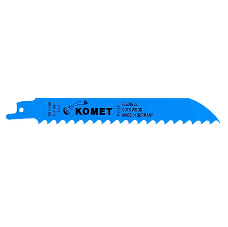 Komet Säbelsägeblatt WOOD 150mm 4tpi 10 Stk. ( 2x 501.005 ) HSS-Bi-Metall - Toolbrothers