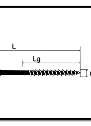 SPAX Fassadenschraube 4,0 x 45 mm Edelstahl A2 ( 0467000400453 ) 200 Stk Teilgewinde Mini Linsensenkkopf Torx T-STAR Plus T15 CUT - Toolbrothers