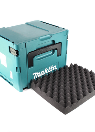 Makita MAKPAC 4 Systemkoffer - mit Universaleinlage für Makita 18 V Akku Geräte Schrauber Sägen Schleifer - Toolbrothers