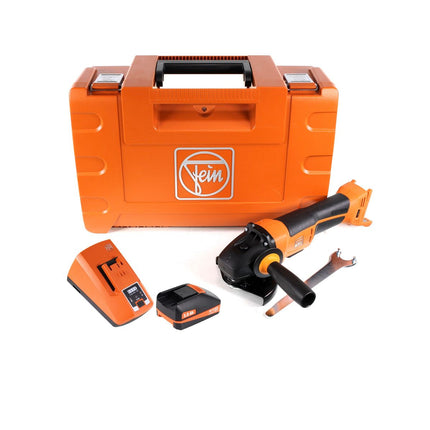 FEIN CCG 18-125 BLPD Akku Winkelschleifer 125 mm 18V ( 71200462000 ) Set im Koffer mit 3,0 Ah Akku und Lader - Toolbrothers