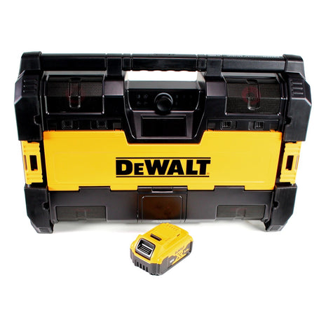 DeWalt DWST1-75663 Akku Radio DAB+ + 1x Akku 5,0Ah - ohne Ladegerät - Toolbrothers