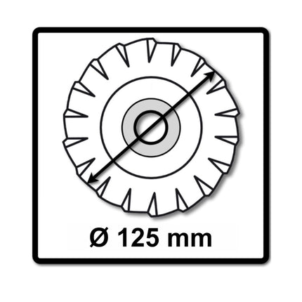 Bosch Fächerschleifscheiben X551 Expert for Metal 125mm, K120, 10 Stück ( 10x 2608607347 ) - Toolbrothers