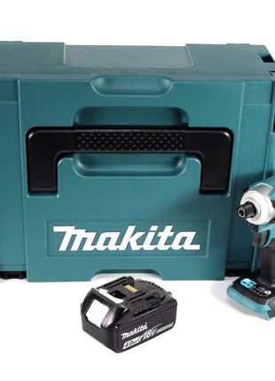 Makita DTD 171 M1J Akku Schlagschrauber 18 V 180 Nm 1/4" Brushless + 1x Akku 4,0 Ah + Makpac - ohne Ladegerät - Toolbrothers