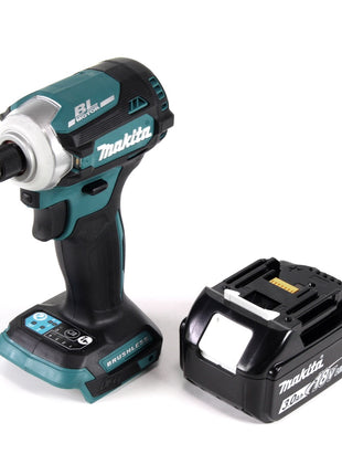 Makita DTD 171 F1 Akku Schlagschrauber 18 V 180 Nm 1/4" Brushless + 1x Akku 3,0 Ah - ohne Ladegerät - Toolbrothers