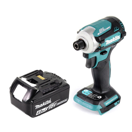 Makita DTD 171 M1 Akku Schlagschrauber 18 V 180 Nm 1/4" Brushless + 1x Akku 4,0 Ah - ohne Ladegerät - Toolbrothers