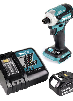 Makita DTD 171 RM1 Akku Schlagschrauber 18 V 180 Nm 1/4" Brushless + 1x Akku 4,0 Ah + Ladegerät - Toolbrothers