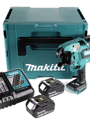 Makita DTR 180 RMJ Akku Bewehrungsverbinder 18 V Brushless für 0,8mm Bindedraht im Makpac + 2x 4,0Ah Akku + Ladegerät - Toolbrothers