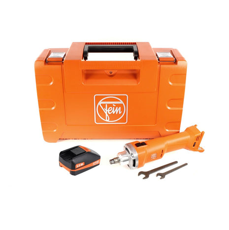 FEIN AGSZ 18-280 BL Akku Geradschleifer 18V ( 71230162000 ) Set im Koffer mit 3,0 Ah Akku - ohne Lader - Toolbrothers