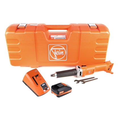 FEIN AGSZ 18-280 LBL Akku Geradschleifer 18V ( 71230262000 ) Set im Koffer mit 3,0 Ah Akku und Lader - Toolbrothers