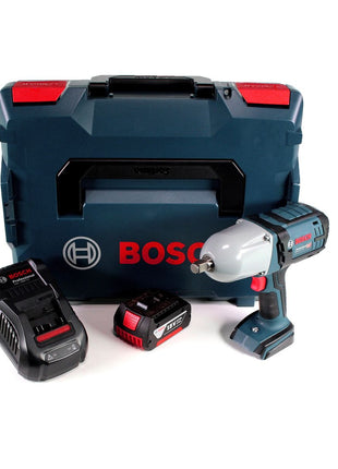 Bosch GDS 18V-LI HT Akku Drehschlagschrauber 18V 650 Nm ( 06019B1302 ) mit 3,0 Ah Akku und Lader in L-Boxx - Toolbrothers