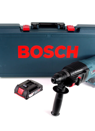 Bosch GBH 18V-26 D Akku Bohrhammer 18V 2,5J SDS-Plus im Handwerkerkoffer + 1x 2,0Ah Akku - ohne Ladegerät - Toolbrothers