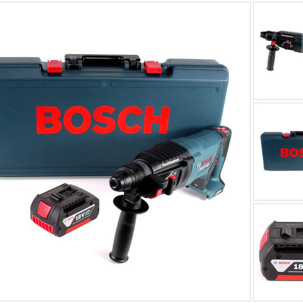 Bosch GBH 18V-26 D Akku Bohrhammer 18V 2,5J SDS-Plus im Handwerkerkoffer + 1x 3,0Ah Akku - ohne Ladegerät - Toolbrothers