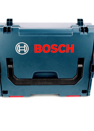 Bosch GWS 18-125 V-Li Akku Winkelschleifer 18V 125mm Solo + 10x Fächerschleifscheiben für Metall + L-Boxx - Toolbrothers