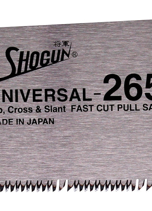 Shogun Japansäge Universal Holz Zugsäge langer Holzgriff ( OK-265RC ) Klinge 265 mm + Japan Holzsägeblatt Universal Impuls gehärtet - Made in Japan - Toolbrothers