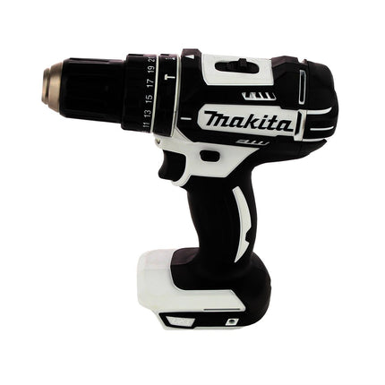 Makita DHP 482 SFTK W Akku Schlagbohrschrauber 18 V 62Nm + 3,0 Ah Akku + Ladegerät + 101 tlg. Werkzeugset im Koffer - Toolbrothers