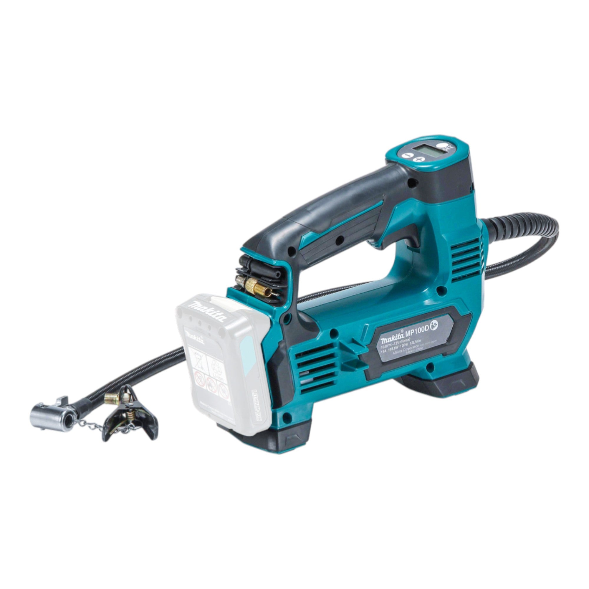 Makita MP 100 DA1 Akku Kompressor 12 V max 8 3 bar 1x Akku 2 0 Ah ohne Ladegeraet 3 - toolbrothers