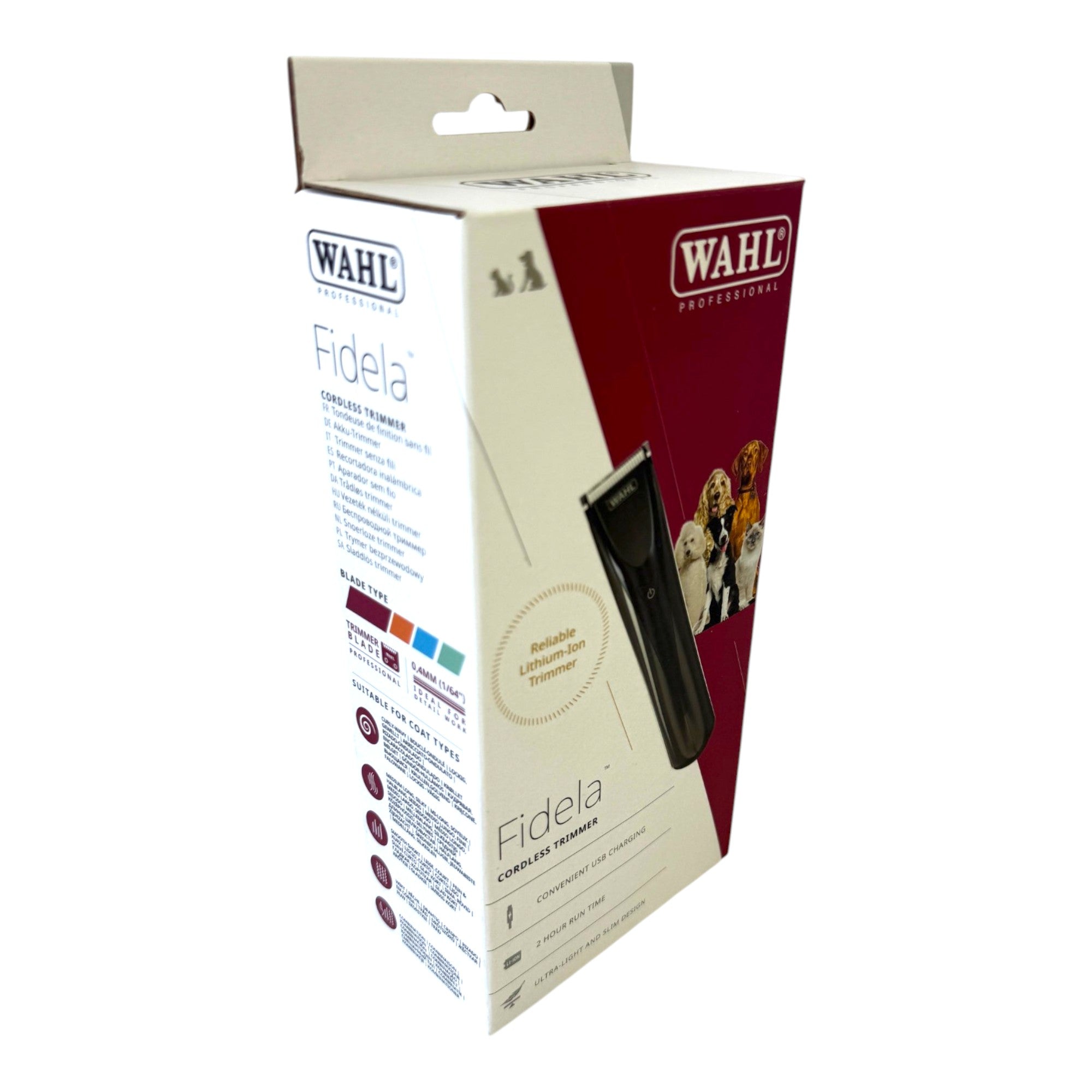 Wahl 3028196 Fidela Animal Akku Trimmer 1x Akku 2 0 Ah Ladegeraet 2 - toolbrothers